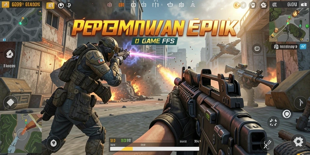 Tampilan seru gameplay GG99 dalam pertempuran yang intens.