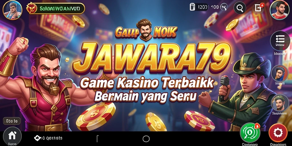 Tampilan gameplay menarik di JAWARA79 menunjukkan suasana kasino yang nyata.