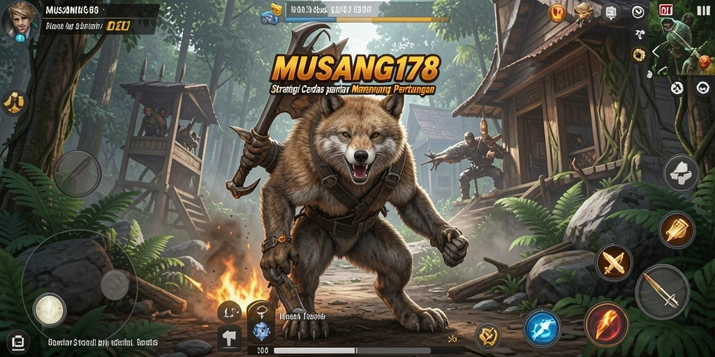 Tampilan gameplay menantang dalam MUSANG178 yang memikat.