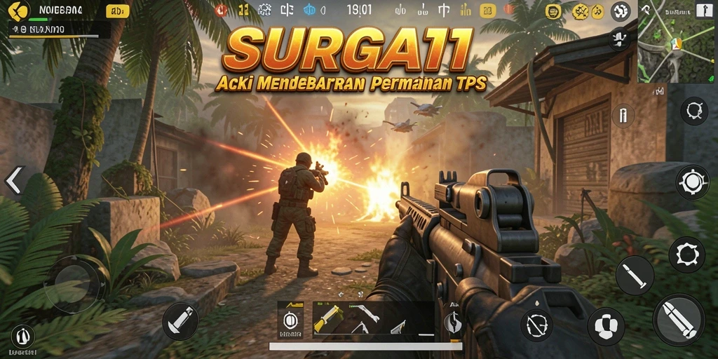 Menampilkan aksi seru dari gameplay SURGA11 yang menegangkan.