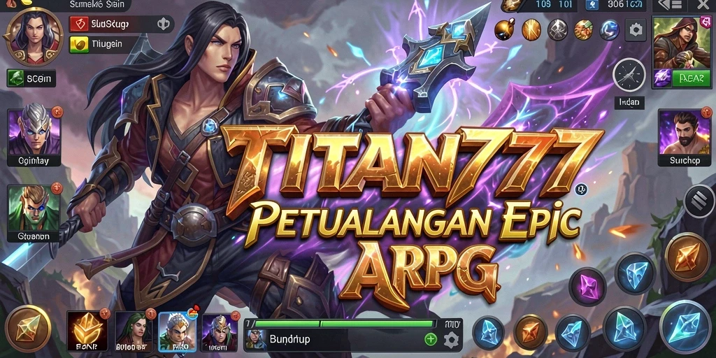 Gameplay menegangkan dengan pertarungan seru di TITAN777.