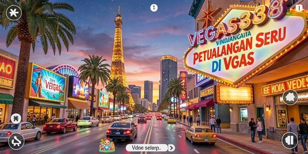 Tampilan gameplay <strong>VEGAS338</strong> yang menegangkan dan penuh aksi.