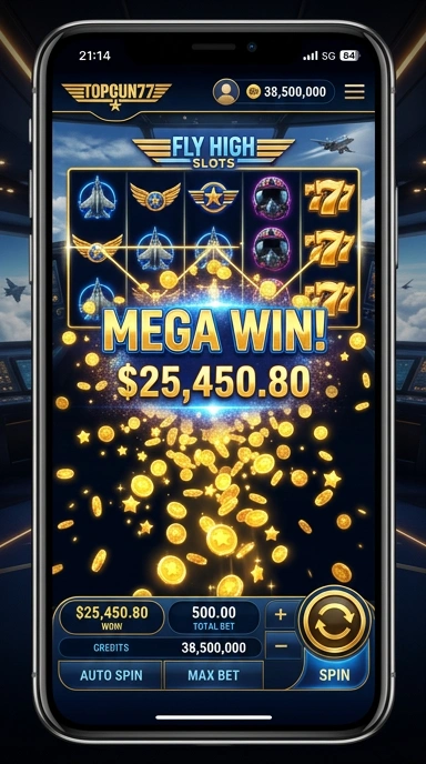 Pengguna menikmati berbagai aplikasi di platform topgun77.